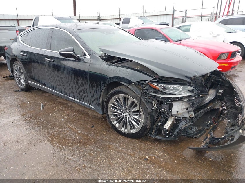 2018 Lexus Ls VIN JTHC5LFF8J5002092 IAAI salvage auction — FRONT END, Salvage Title, sold $14,700 on 2026-07-28 (photo 1)