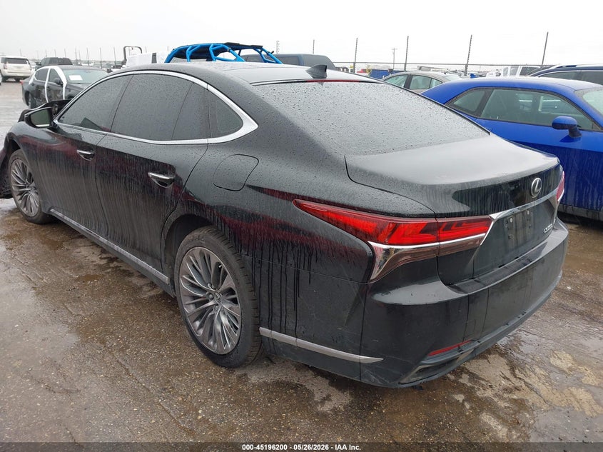 2018 Lexus Ls VIN JTHC5LFF8J5002092 IAAI salvage auction — FRONT END, Salvage Title, sold $14,700 on 2026-07-28 (photo 3)