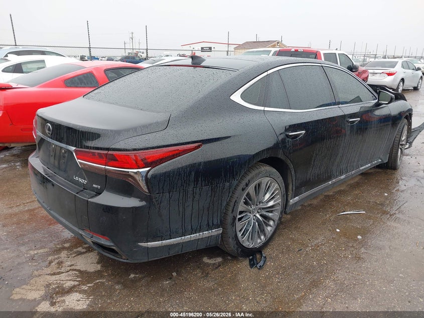 2018 Lexus Ls VIN JTHC5LFF8J5002092 IAAI salvage auction — FRONT END, Salvage Title, sold $14,700 on 2026-07-28 (photo 4)