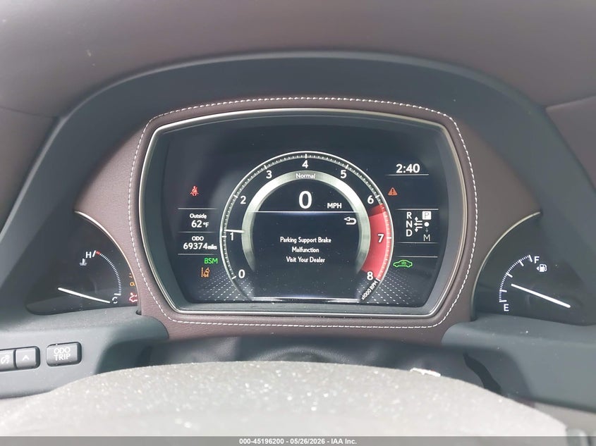 2018 Lexus Ls VIN JTHC5LFF8J5002092 IAAI salvage auction — FRONT END, Salvage Title, sold $14,700 on 2026-07-28 (photo 7)