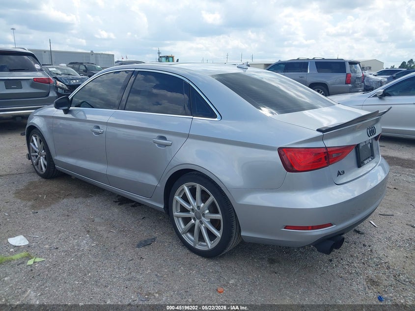 2015 Audi A3 VIN WAUACGFF3F1129611 IAAI salvage auction — FRONT END, Original (Texas), sold $2,600 on 2026-07-09 (photo 3)