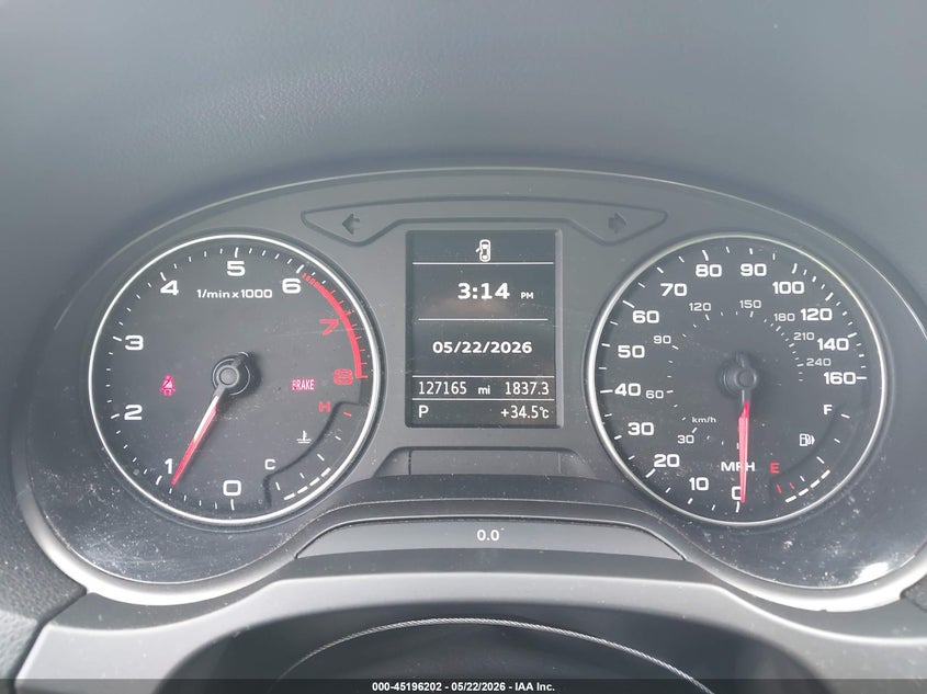 2015 Audi A3 VIN WAUACGFF3F1129611 IAAI salvage auction — FRONT END, Original (Texas), sold $2,600 on 2026-07-09 (photo 7)