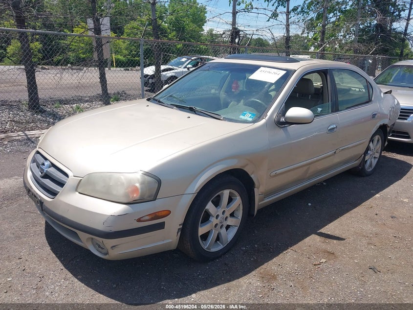 2002 Nissan Maxima VIN JN1DA31A22T318102 IAAI salvage auction — FRONT END, Salvage (New Jersey), sold $25 on 2026-07-29 (photo 2)