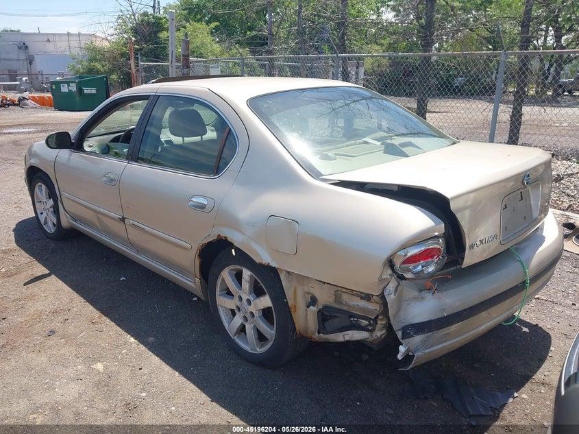 2002 Nissan Maxima VIN JN1DA31A22T318102 IAAI salvage auction — FRONT END, Salvage (New Jersey), sold $25 on 2026-07-29 (photo 3)