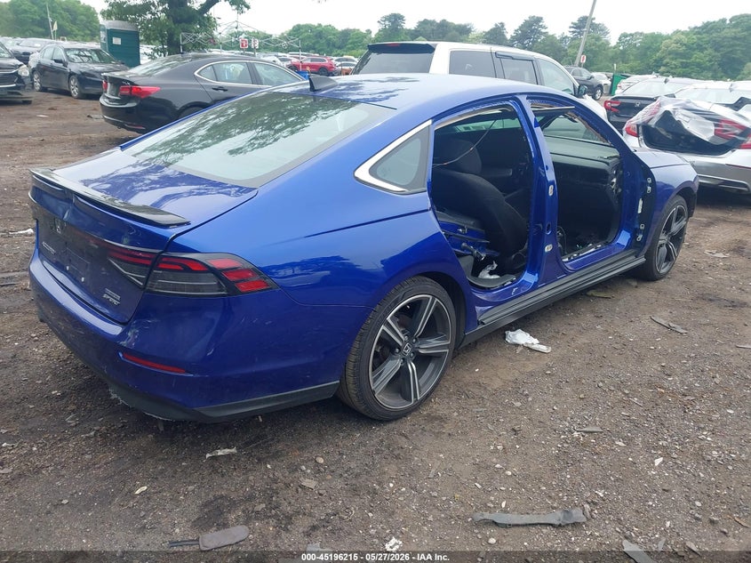 2024 Honda Accord VIN 1HGCY2F55RA070221 IAAI salvage auction — SIDE, Salvage Title, sold $7,000 on 2026-08-22 (photo 4)
