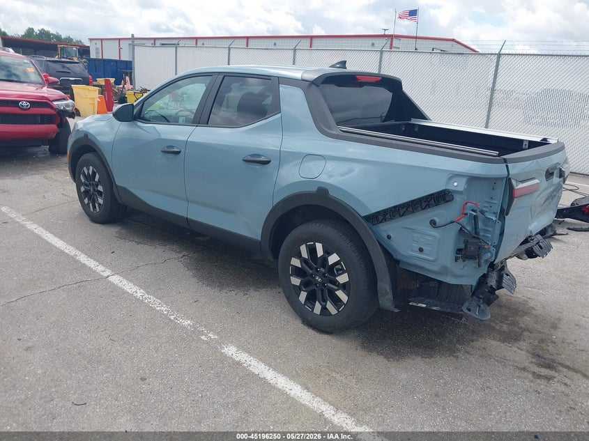 2025 Hyundai Santa cruz VIN 5NTJADDE1SH150690 IAAI salvage auction — REAR END, Salvage Title, sold $11,600 on 2026-07-16 (photo 3)