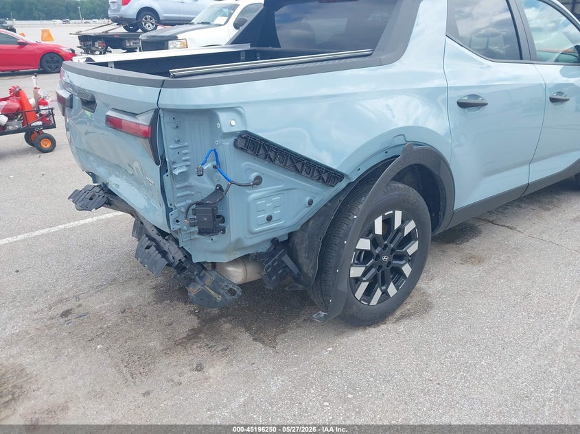 2025 Hyundai Santa cruz VIN 5NTJADDE1SH150690 IAAI salvage auction — REAR END, Salvage Title, sold $11,600 on 2026-07-16 (photo 6)