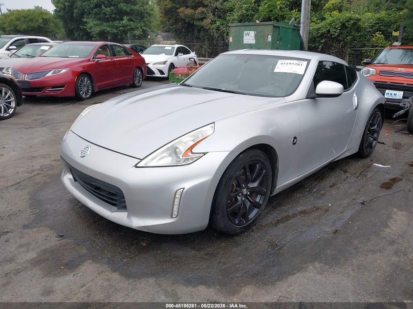 2016 Nissan 370z VIN JN1AZ4EH7GM932010 IAAI salvage auction — REAR END, Salvage (North Carolina), sold $3,550 on 2026-07-16 (photo 2)