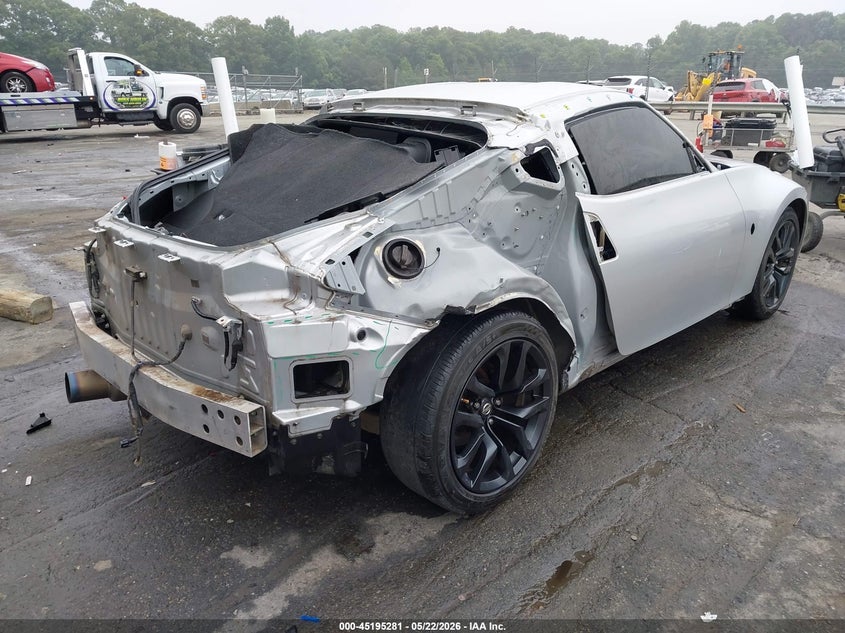 2016 Nissan 370z VIN JN1AZ4EH7GM932010 IAAI salvage auction — REAR END, Salvage (North Carolina), sold $3,550 on 2026-07-16 (photo 4)