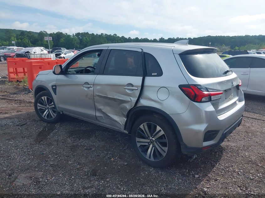 2020 Mitsubishi Outlander VIN JA4AP3AUXLU017785 IAAI salvage auction — LEFT SIDE, Salvage Title, sold $3,100 on 2026-07-29 (photo 3)