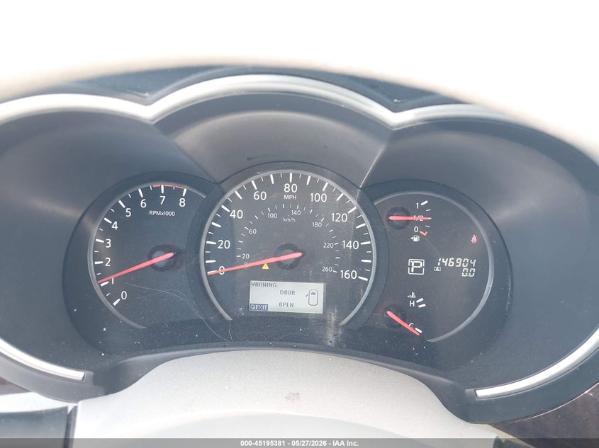 2014 Nissan Quest VIN JN8AE2KP7E9102043 IAAI salvage auction — NORMAL WEAR, Salvage Title, sold $500 on 2026-07-29 (photo 7)