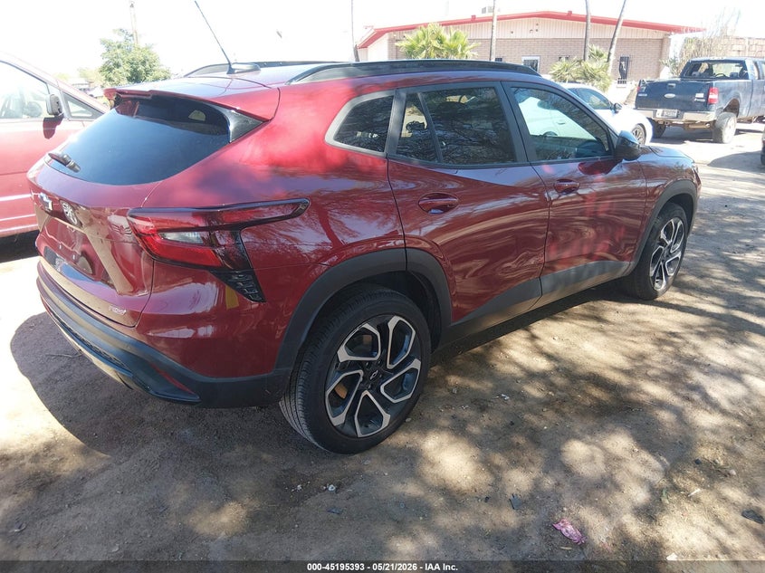 2024 Chevrolet Trax VIN KL77LJE28RC186496 IAAI salvage auction — LEFT SIDE, Salvage (Arizona), sold $2,900 on 2026-07-23 (photo 4)