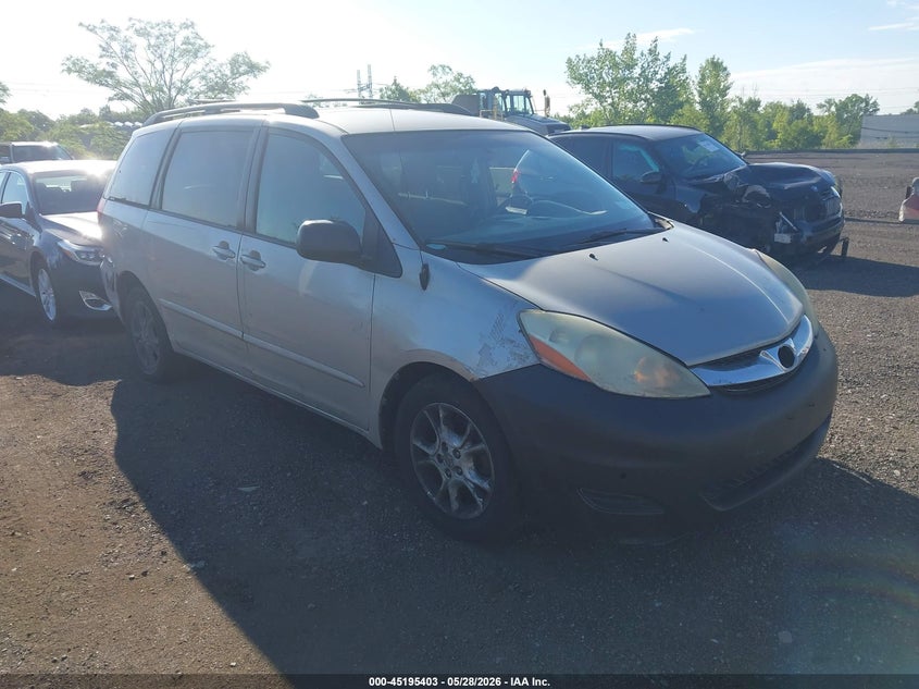 2006 Toyota Sienna VIN 5TDBA23C66S061494 IAAI salvage auction — NORMAL WEAR, Clear (New York), sold $775 on 2026-07-14 (photo 1)