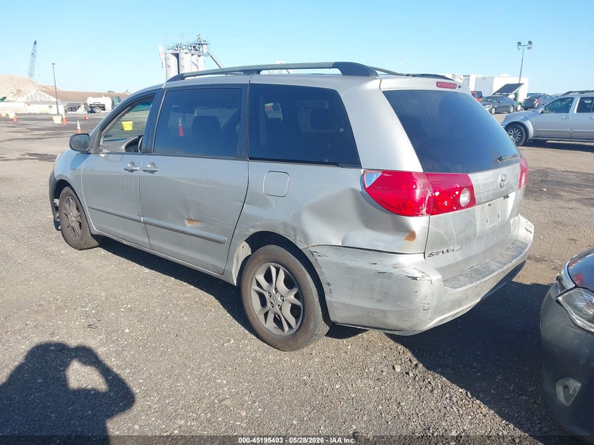 2006 Toyota Sienna VIN 5TDBA23C66S061494 IAAI salvage auction — NORMAL WEAR, Clear (New York), sold $775 on 2026-07-14 (photo 3)