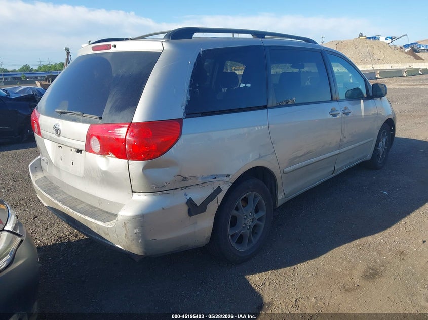 2006 Toyota Sienna VIN 5TDBA23C66S061494 IAAI salvage auction — NORMAL WEAR, Clear (New York), sold $775 on 2026-07-14 (photo 4)