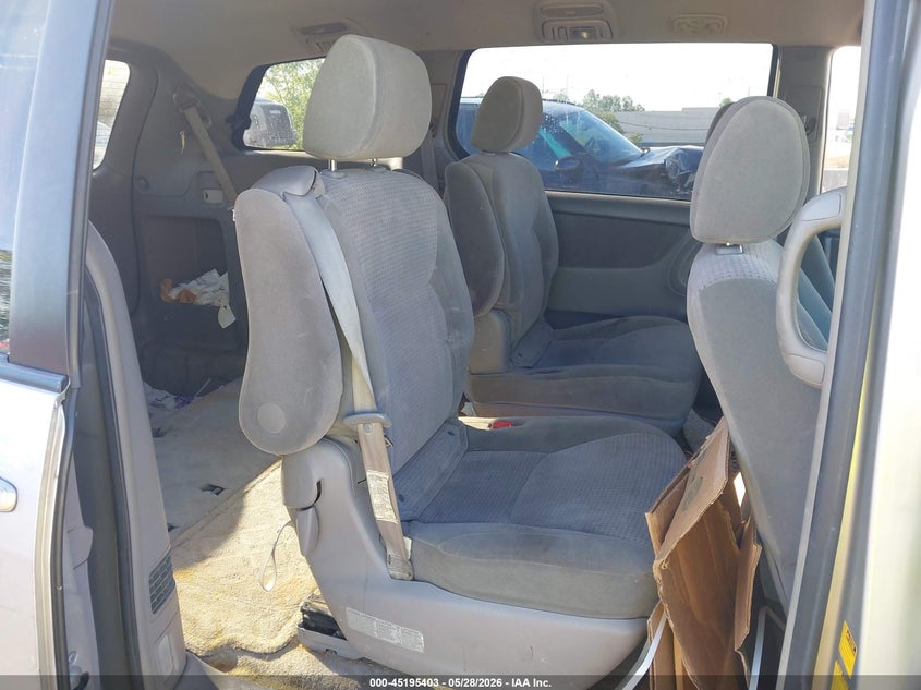 2006 Toyota Sienna VIN 5TDBA23C66S061494 IAAI salvage auction — NORMAL WEAR, Clear (New York), sold $775 on 2026-07-14 (photo 8)