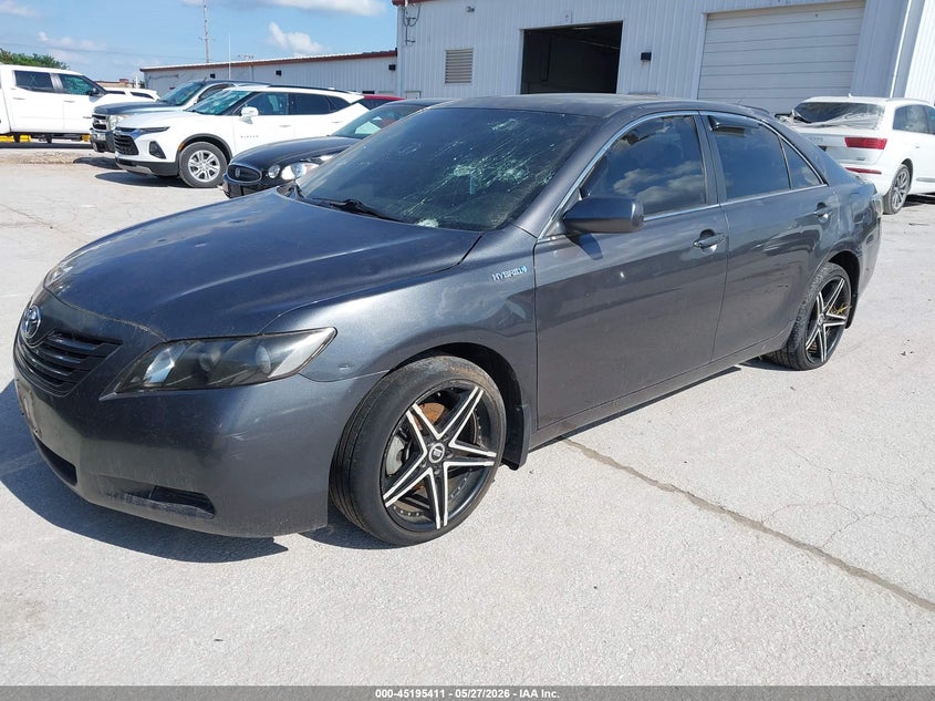 2007 Toyota Camry VIN JTNBB46K073042966 IAAI salvage auction — HAIL, Clear (Missouri), sold $550 on 2026-07-20 (photo 2)