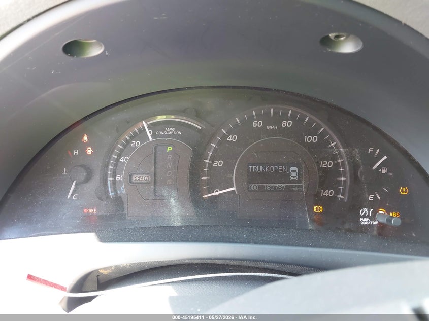 2007 Toyota Camry VIN JTNBB46K073042966 IAAI salvage auction — HAIL, Clear (Missouri), sold $550 on 2026-07-20 (photo 7)
