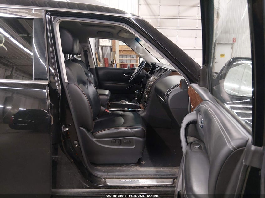 2017 Nissan Armada VIN JN8AY2NE7H9707248 IAAI salvage auction — RIGHT FRONT, Salvage (Minnesota), sold $5,000 on 2026-07-07 (photo 5)