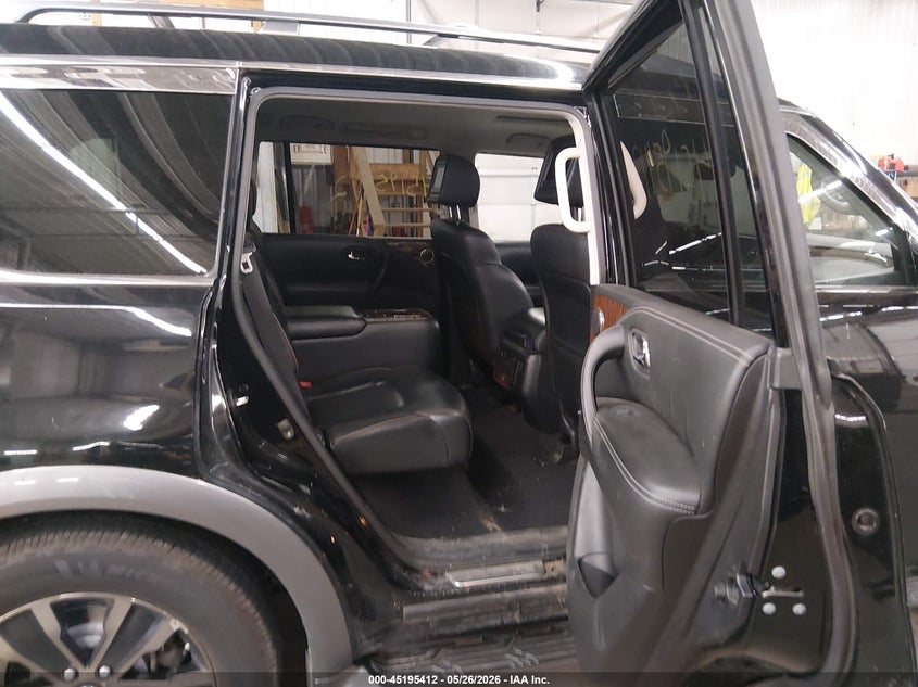 2017 Nissan Armada VIN JN8AY2NE7H9707248 IAAI salvage auction — RIGHT FRONT, Salvage (Minnesota), sold $5,000 on 2026-07-07 (photo 8)