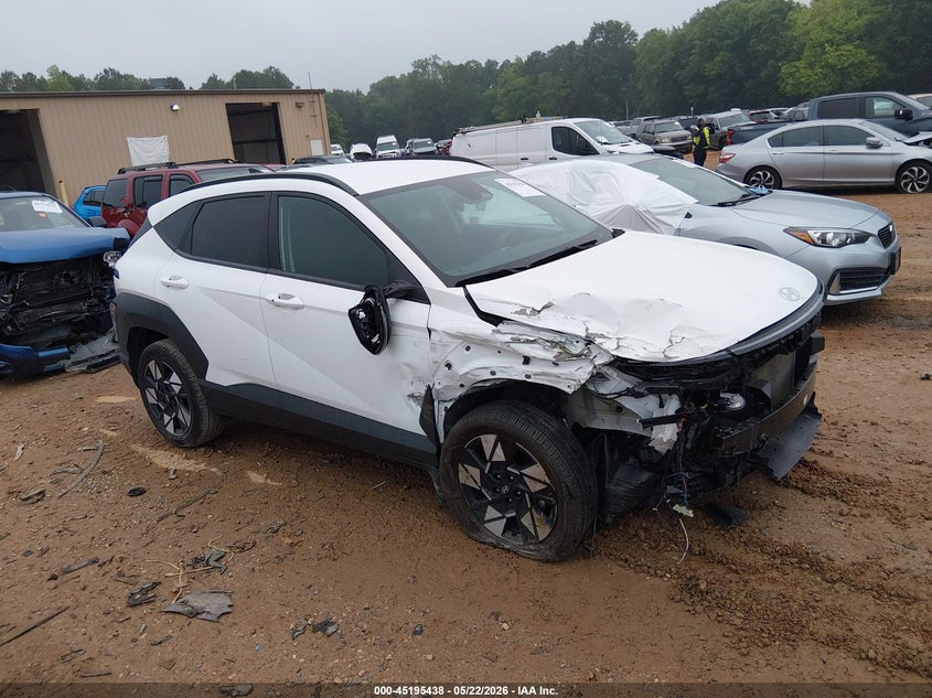 2025 Hyundai Kona VIN KM8HBCAB6SU304343 IAAI salvage auction — FRONT END, Salvage (North Carolina), sold $5,800 on 2026-07-26 (photo 1)