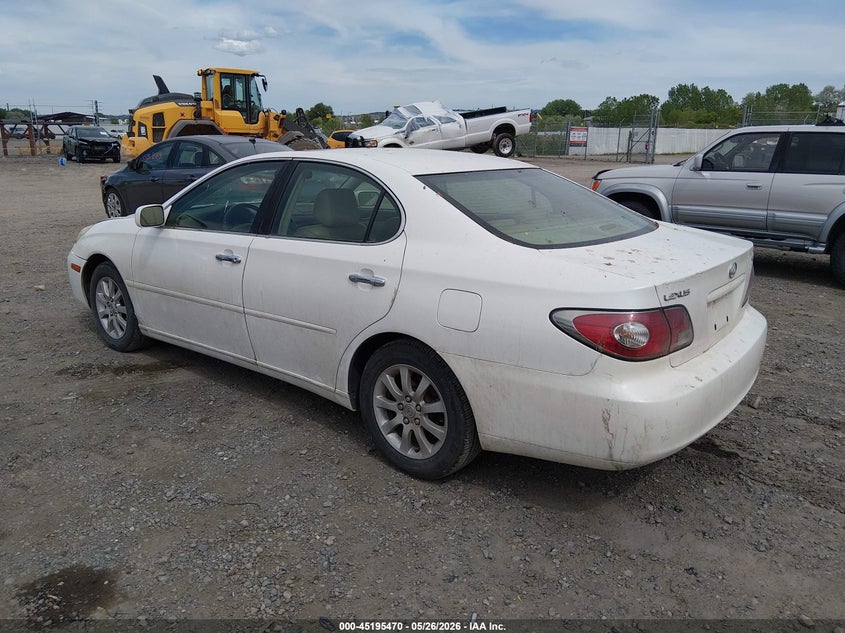 2004 Lexus ES VIN JTHBA30G445005259 IAAI salvage auction — RIGHT FRONT, Clear (Montana), sold $625 on 2026-07-08 (photo 3)