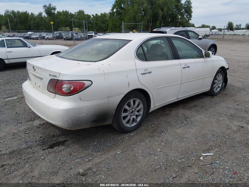2004 Lexus ES VIN JTHBA30G445005259 IAAI salvage auction — RIGHT FRONT, Clear (Montana), sold $625 on 2026-07-08 (photo 4)