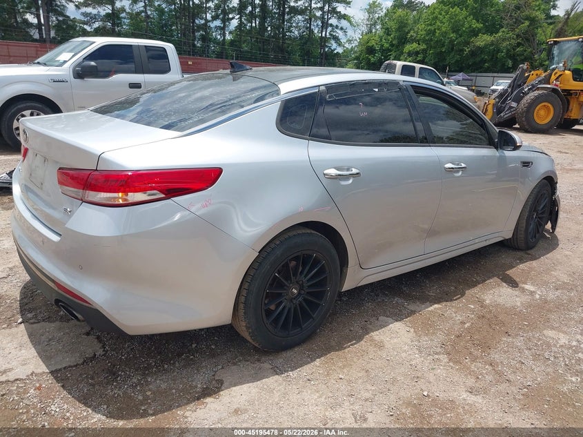 2016 Kia Optima VIN 5XXGU4L35GG035870 IAAI salvage auction — FRONT END, Clear (Arkansas), sold $25 on 2026-07-30 (photo 4)