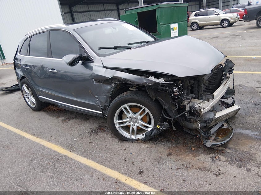 2016 Audi Q5 VIN WA1L2AFPXGA085719 IAAI salvage auction — FRONT END, Salvage Title, sold $525 on 2026-07-08 (photo 1)