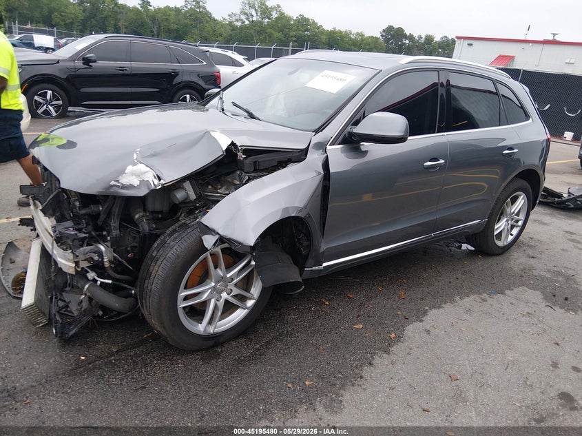 2016 Audi Q5 VIN WA1L2AFPXGA085719 IAAI salvage auction — FRONT END, Salvage Title, sold $525 on 2026-07-08 (photo 2)