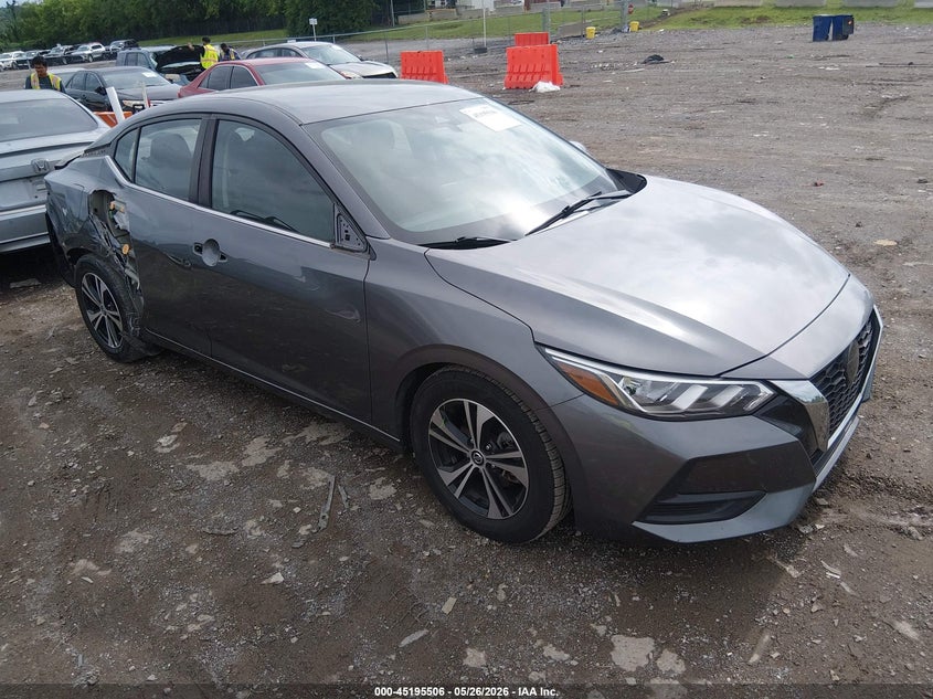 2021 Nissan Sentra VIN 3N1AB8CV7MY249530 IAAI salvage auction — REAR END, Salvage Title, sold $1,750 on 2026-07-30 (photo 1)