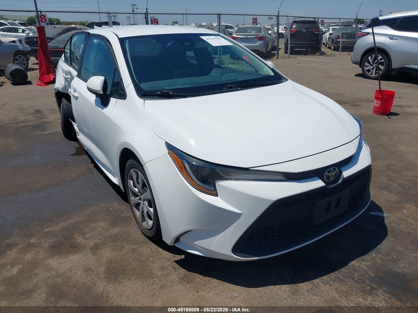 2021 Toyota Corolla VIN 5YFEPMAE8MP222283 IAAI salvage auction — SIDE, Wait Title, sold $3,850 on 2026-07-31 (photo 1)