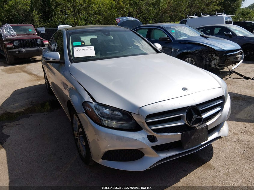 2018 Mercedes-benz C-klasse VIN WDDWF4KB9JR339292 IAAI salvage auction — FRONT END, Clear (Missouri), sold $6,200 on 2026-08-12 (photo 6)