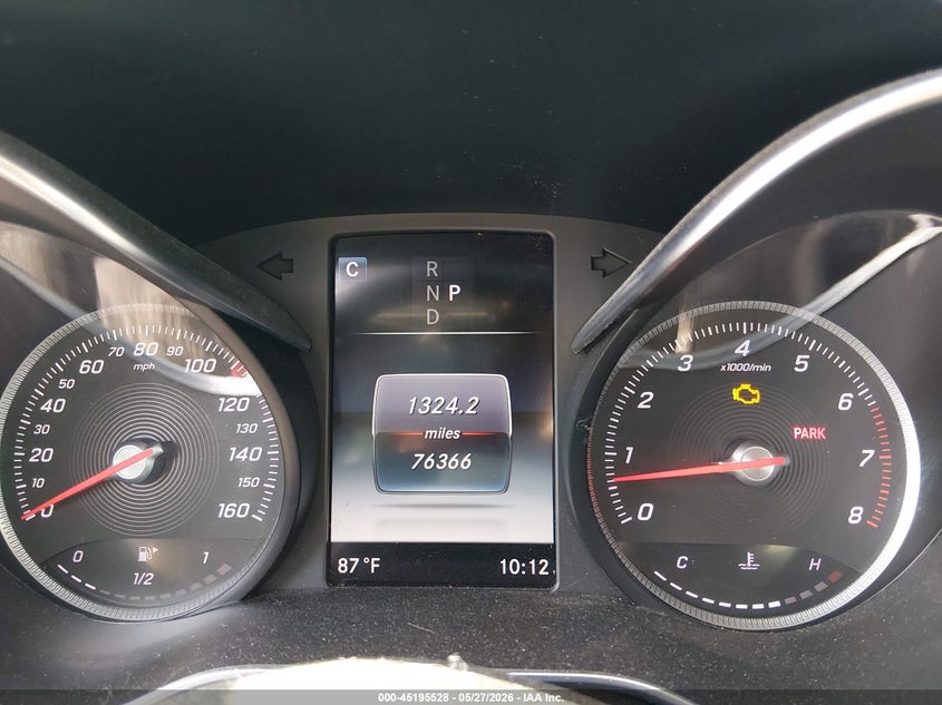 2018 Mercedes-benz C-klasse VIN WDDWF4KB9JR339292 IAAI salvage auction — FRONT END, Clear (Missouri), sold $6,200 on 2026-08-12 (photo 7)