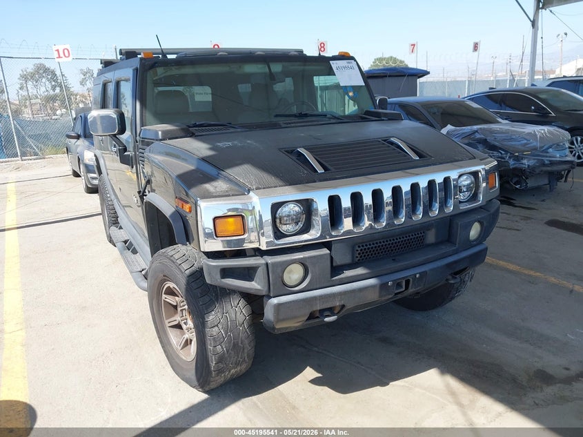 2003 Hummer H2 VIN 5GRGN23U93H125741 IAAI salvage auction — THEFT, Salvage (California), sold $1,225 on 2026-07-29 (photo 1)