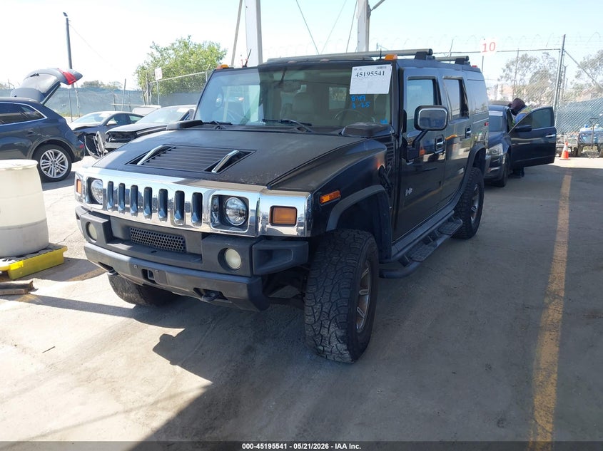 2003 Hummer H2 VIN 5GRGN23U93H125741 IAAI salvage auction — THEFT, Salvage (California), sold $1,225 on 2026-07-29 (photo 2)