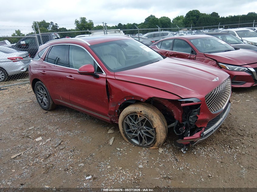 2023 Genesis Gv70 VIN KMUMADTBXPU094536 IAAI salvage auction — RIGHT SIDE, Salvage Title, sold $10,300 on 2026-07-27 (photo 1)