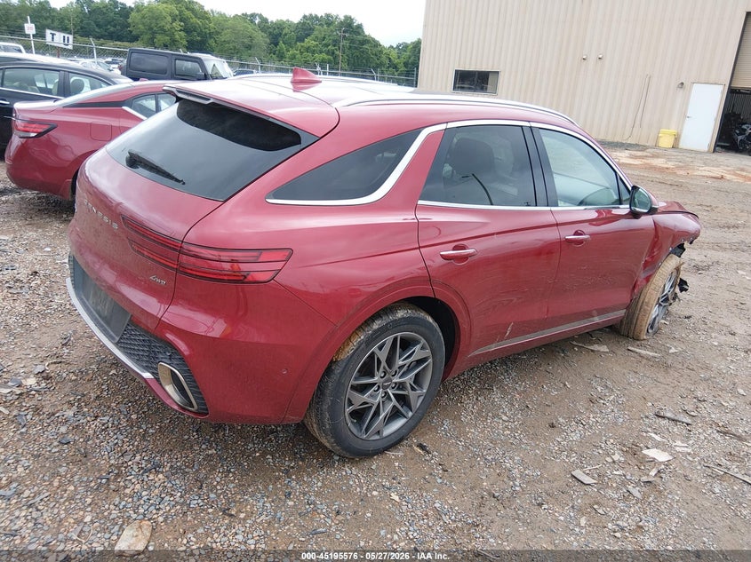 2023 Genesis Gv70 VIN KMUMADTBXPU094536 IAAI salvage auction — RIGHT SIDE, Salvage Title, sold $10,300 on 2026-07-27 (photo 4)