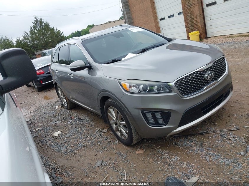 2018 Kia Sorento VIN 5XYPK4A51JG378933 IAAI salvage auction — REAR END, Salvage Title, sold $2,550 on 2026-07-20 (photo 1)