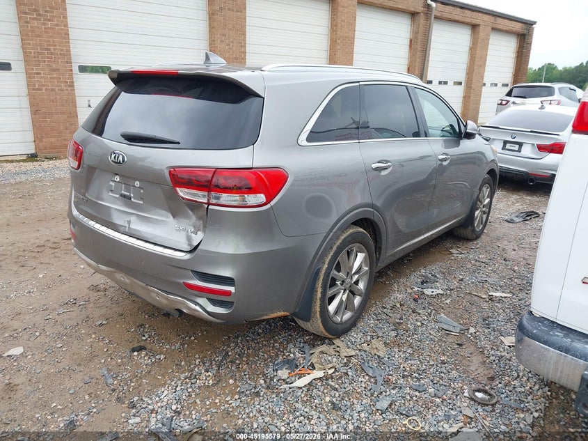 2018 Kia Sorento VIN 5XYPK4A51JG378933 IAAI salvage auction — REAR END, Salvage Title, sold $2,550 on 2026-07-20 (photo 4)