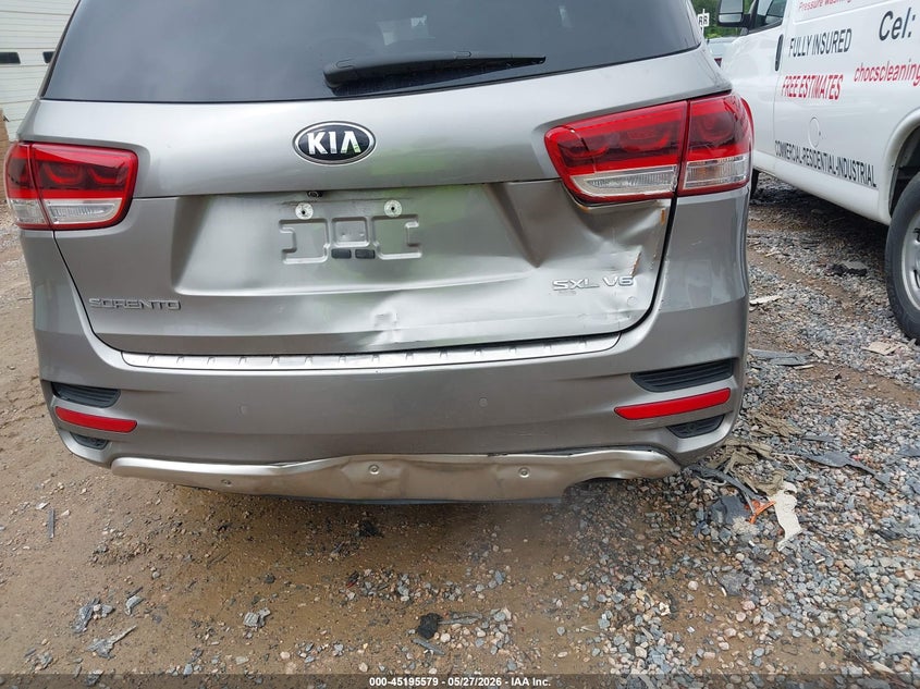 2018 Kia Sorento VIN 5XYPK4A51JG378933 IAAI salvage auction — REAR END, Salvage Title, sold $2,550 on 2026-07-20 (photo 6)