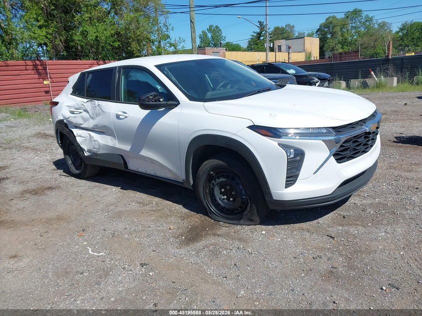 2025 Chevrolet Trax VIN KL77LFEP9SC118058 IAAI salvage auction — RIGHT SIDE, Salvage (Michigan), sold $1,500 on 2026-07-23 (photo 1)