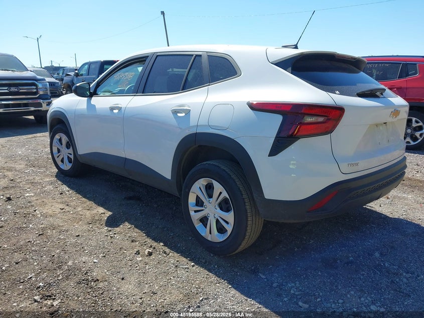 2025 Chevrolet Trax VIN KL77LFEP9SC118058 IAAI salvage auction — RIGHT SIDE, Salvage (Michigan), sold $1,500 on 2026-07-23 (photo 3)