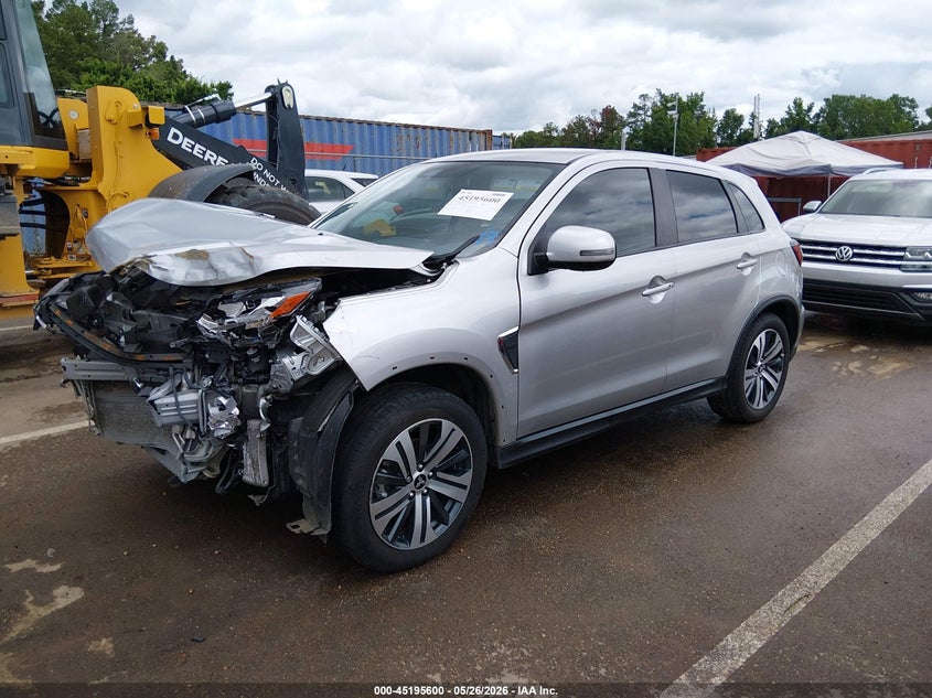 2023 Mitsubishi Outlander VIN JA4ARUAU7PU012498 IAAI salvage auction — LEFT FRONT, Wait Title, sold $2,700 on 2026-09-13 (photo 2)