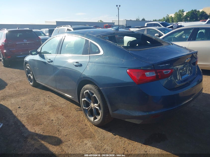 2024 Chevrolet Malibu VIN 1G1ZD5ST2RF132177 IAAI salvage auction — HAIL, Salvage Title, sold $7,500 on 2026-09-02 (photo 3)