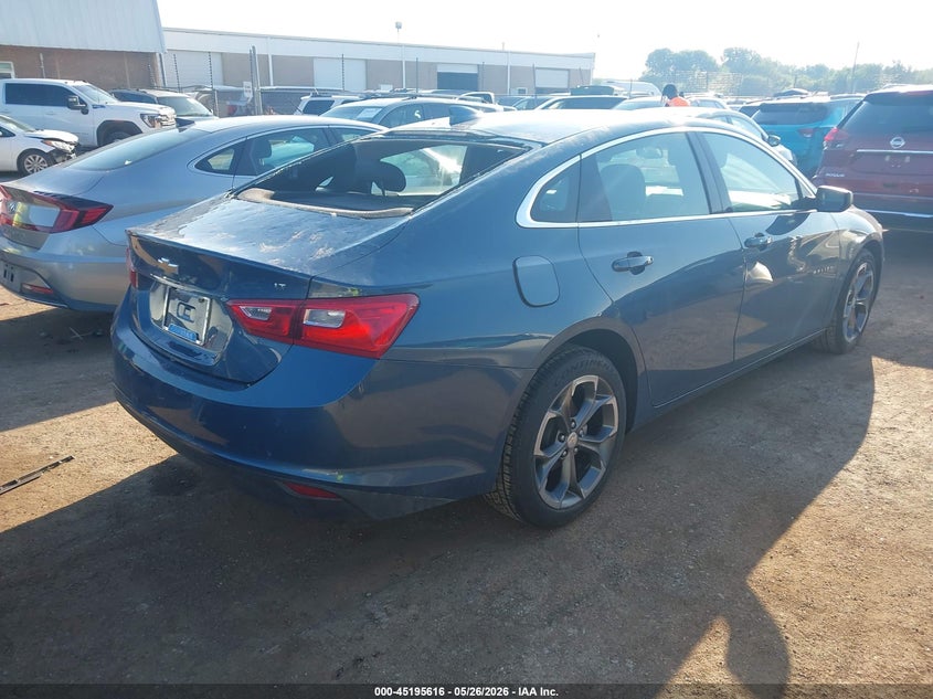 2024 Chevrolet Malibu VIN 1G1ZD5ST2RF132177 IAAI salvage auction — HAIL, Salvage Title, sold $7,500 on 2026-09-02 (photo 4)