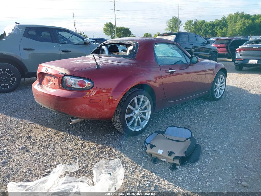 2008 Mazda Mx-5 VIN JM1NC26F180156113 IAAI salvage auction — HAIL, Clear (Missouri), sold $1,550 on 2026-07-13 (photo 4)