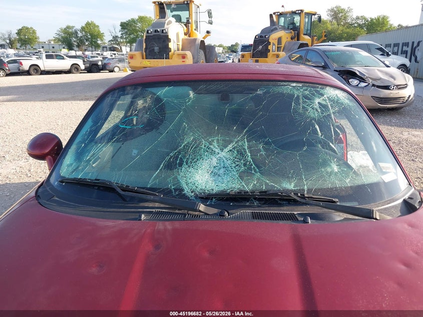 2008 Mazda Mx-5 VIN JM1NC26F180156113 IAAI salvage auction — HAIL, Clear (Missouri), sold $1,550 on 2026-07-13 (photo 6)