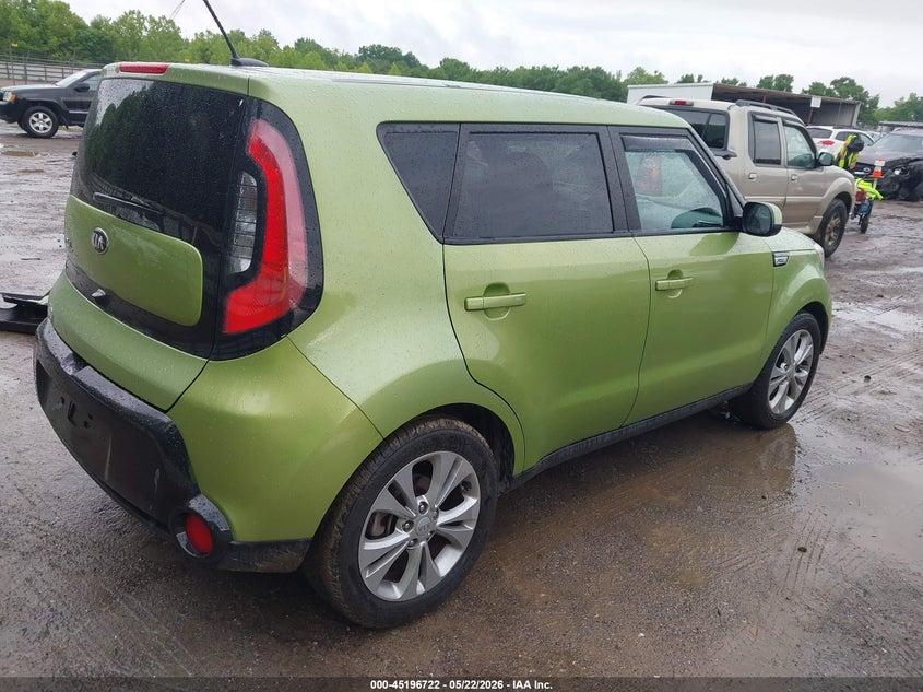 2016 Kia Soul VIN KNDJP3A59G7862663 IAAI salvage auction — LEFT FRONT, Clear (Tennessee), sold $1,525 on 2026-07-08 (photo 4)