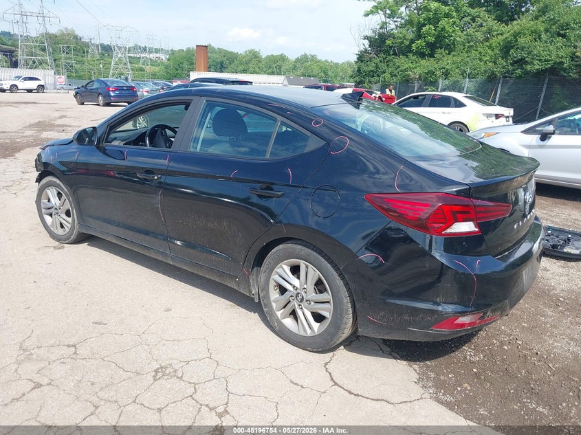 2019 Hyundai Elantra VIN KMHD84LFXKU784910 IAAI salvage auction — FRONT END, Salvage Title, sold $2,000 on 2026-07-16 (photo 3)